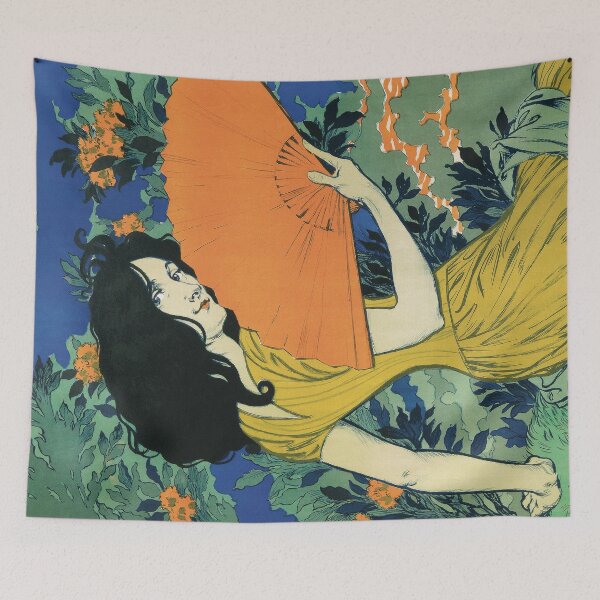 Item preview, The Fan - Eugene Grasset designed and sold by playmap.