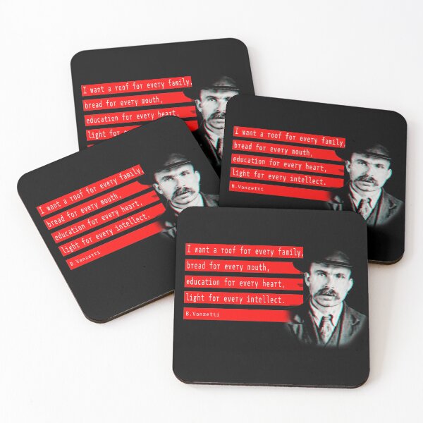 Item preview, Vanzetti and anarchist quote 2.0 designed and sold by Blacklinesw9.