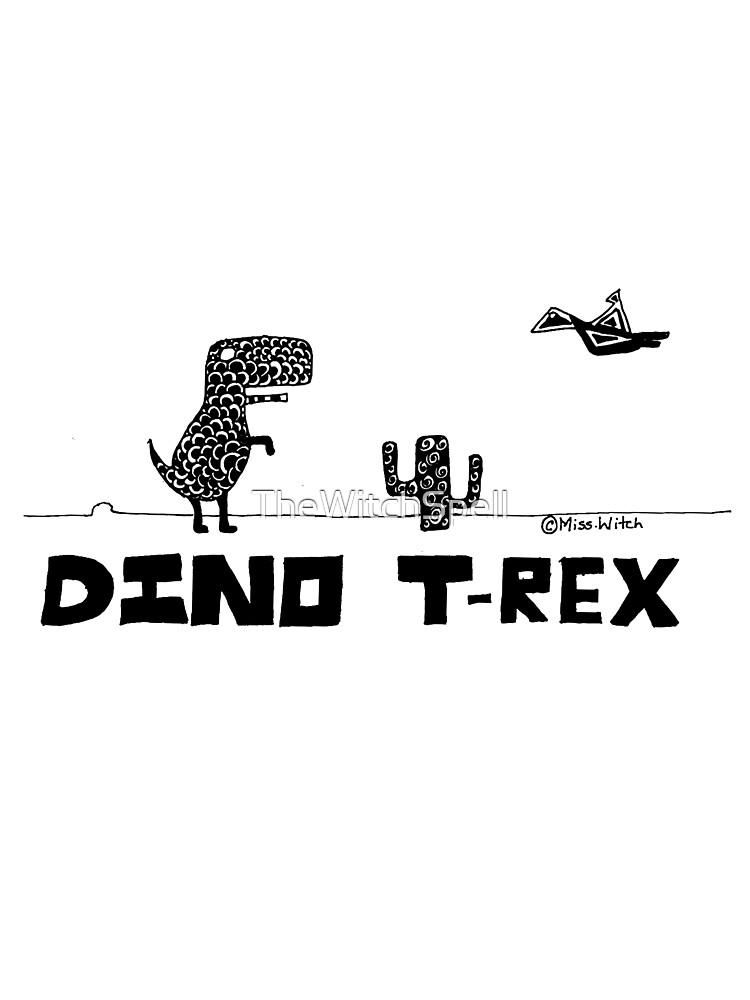 Chrome Dino – Offline T-Rex' Bandana