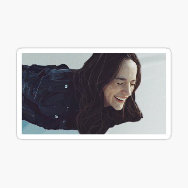 Wynonna Earp smiling Sticker