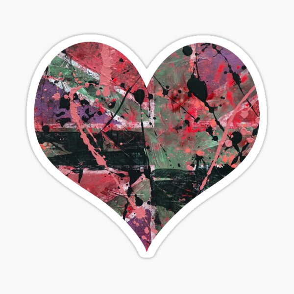 Item preview, Brexit Flag in Red Heart Shape Design designed and sold by AMSonArt.