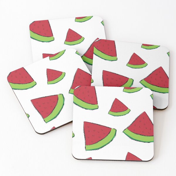 Item preview, Piece of Cute Red Watermelon designed and sold by blacklittlemoon.