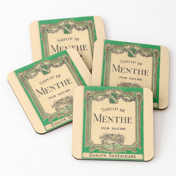 Item preview, Sirop de Menthe designed and sold by BergamotTeapot.