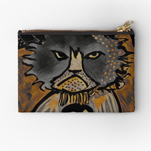Mean Cat in Quarantine Zipper Pouch