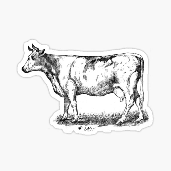Item preview, cow designed and sold by Val Goretsky.