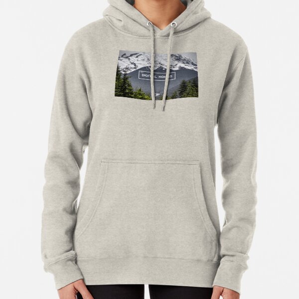 Nómada digital: Mount Rainier Sudadera con capucha