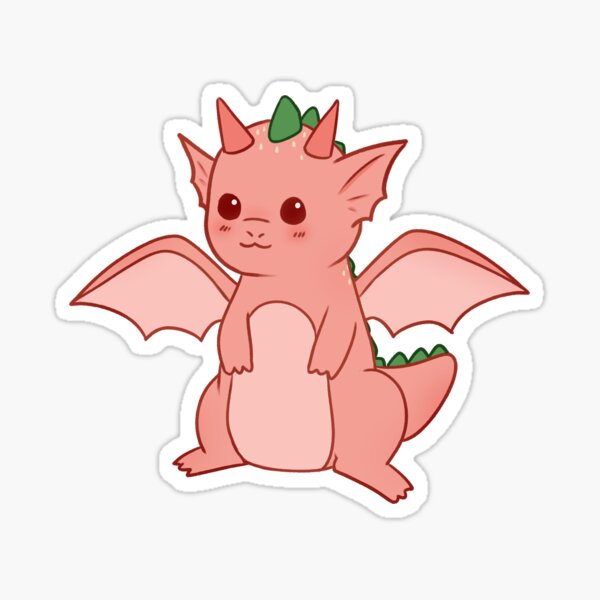 Item preview, strawberry dragon designed and sold by Lauren G.