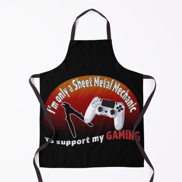 Item preview, sheet metal mechanic gamer funny design designed and sold by AllLeftSides42.