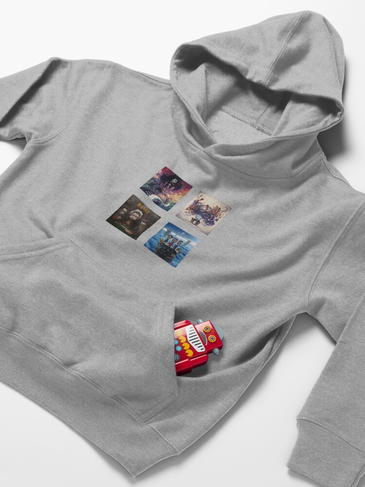 Alternate view of AJR Album Pack Kids Pullover Hoodie