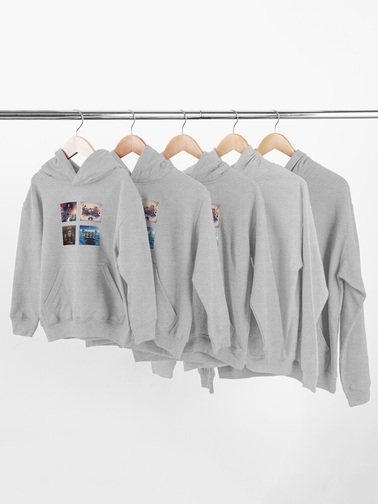 Alternate view of AJR Album Pack Kids Pullover Hoodie