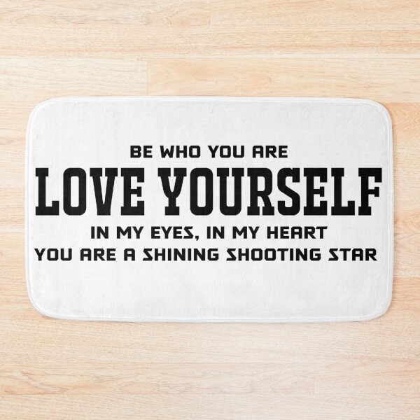 Item preview, Love Yourself (Black) designed and sold by VkScript.