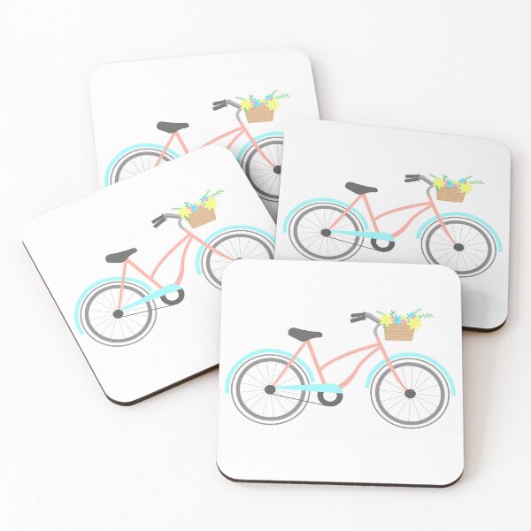 Item preview, Beachy Bike Flowers designed and sold by crazychameleon.