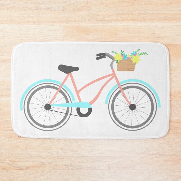 Item preview, Beachy Bike Flowers designed and sold by crazychameleon.