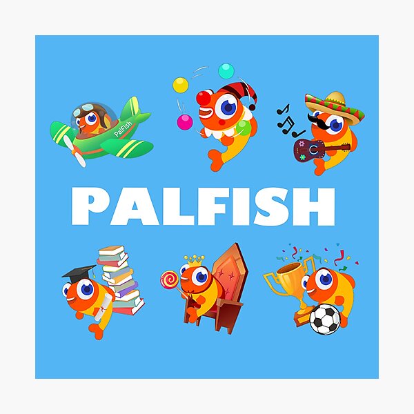 Item preview, PALFISH ONLINE ENGLISH TEACHER ESL DESIGN (CAN BE PERSONALISED) designed and sold by bridieelliott.