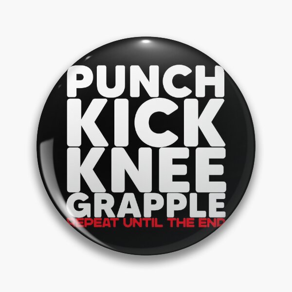 Item preview, Grappling Punch Knee Repeat until the end designed and sold by Nessshirts.