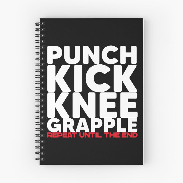 Item preview, Grappling Punch Knee Repeat until the end designed and sold by Nessshirts.