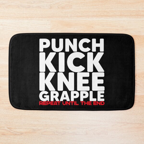 Item preview, Grappling Punch Knee Repeat until the end designed and sold by Nessshirts.