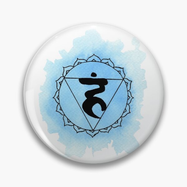 Item preview, Watercolour Throat Chakra designed and sold by NeilReiki.
