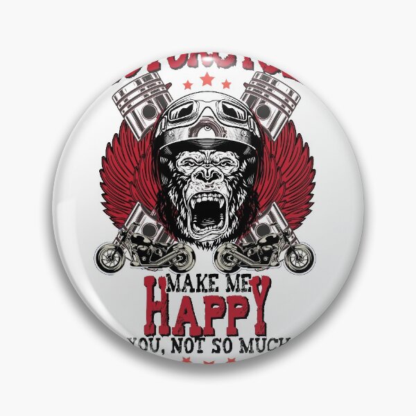 Item preview, Motorcycle make me happy you not so mush funny saying for motocycle lovers   designed and sold by achrworld.