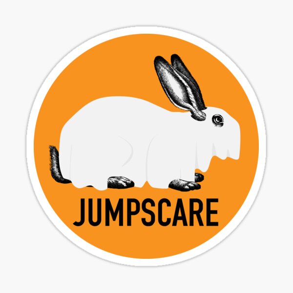 Jumpscare Stickers Redbubble - fnaf jumpscare roblox id code