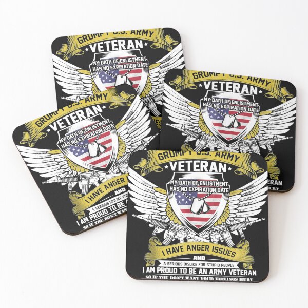 Item preview, I Am A Grumpy Us Army Veteran Funny Veteran designed and sold by ChatVu.