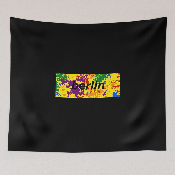Item preview, Berlin camouflage rainbow camouflage spot colored designed and sold by GeogDesigns.