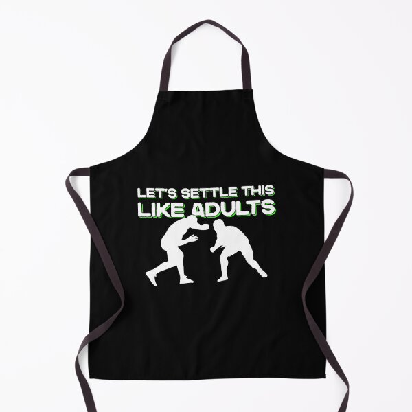 Item preview, Grappling gift idea Let's handle it like adults designed and sold by Nessshirts.