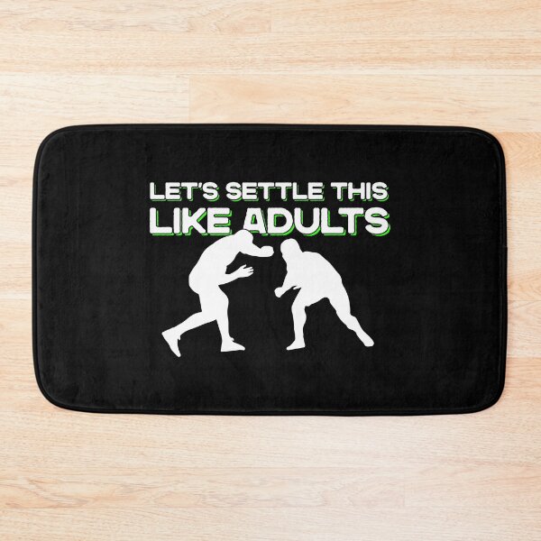 Item preview, Grappling gift idea Let's handle it like adults designed and sold by Nessshirts.