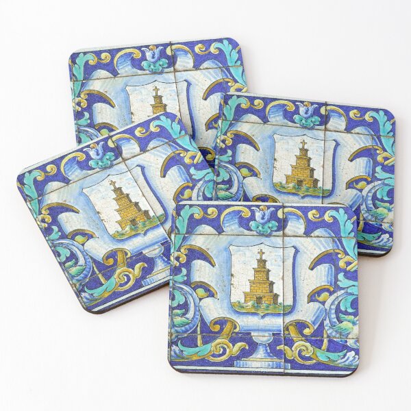 Item preview, VALLADOLID - TILED - TOWER - DECORATION - POSTER - TRADITIONAL - ART  designed and sold by Tropical Blood.