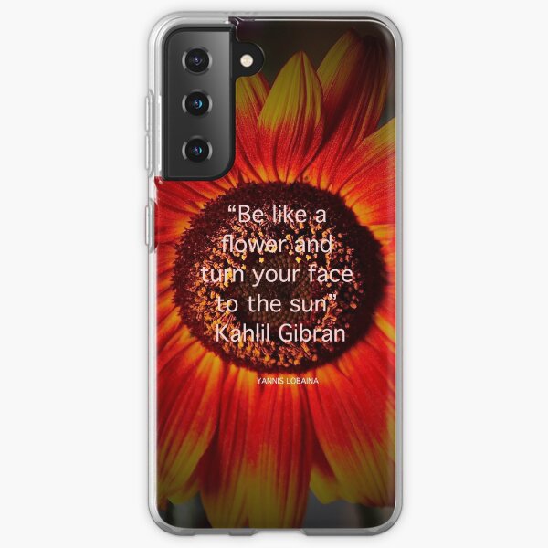 Be a sunflower By Yannis Lobaina Samsung Galaxy Soft Case