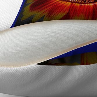 Alternate view of Be a sunflower By Yannis Lobaina Floor Pillow