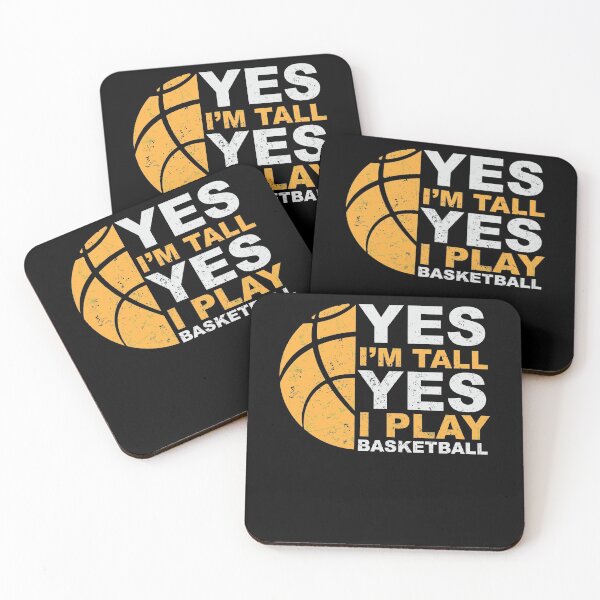Item preview, Yes I'm tall, Yes I play basketball - Awesome basketball player Gift designed and sold by Teenation9.