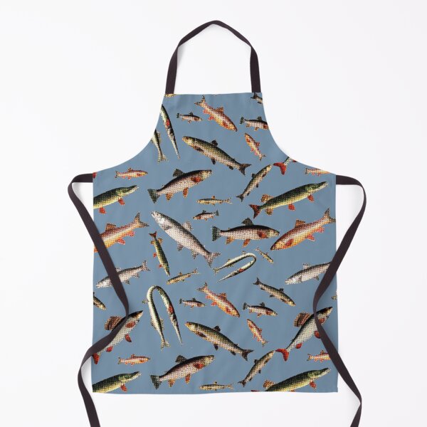 Item preview, Fish pattern dots printing style like Lichtenstein, Mezzotint designed and sold by joanaoberg.
