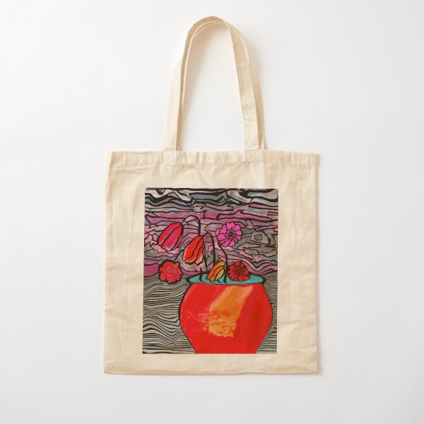 Flower Pot Quarantine 2020 Cotton Tote Bag