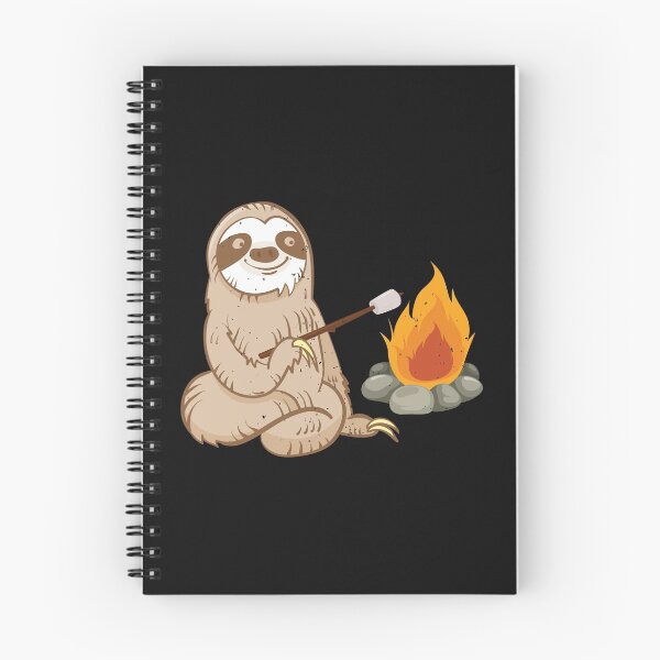 Item preview, Sloth, Campfire, Marshmallow designed and sold by EstelleStar.
