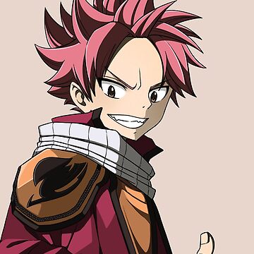 Fairy Tail Natsu Dragneel with Fire Sticker - Free PNG Download