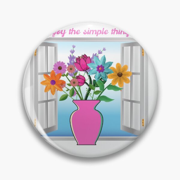 Item preview, Enjoy the simple things floral bouquet designed and sold by designlee.