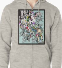 art of lust Zipped Hoodie