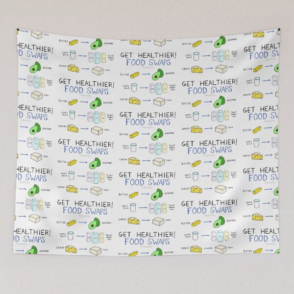 Item preview, Vegan Food Swaps designed and sold by vegansfacts.
