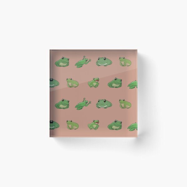 Item preview, Frog Pattern designed and sold by BrookeAC.