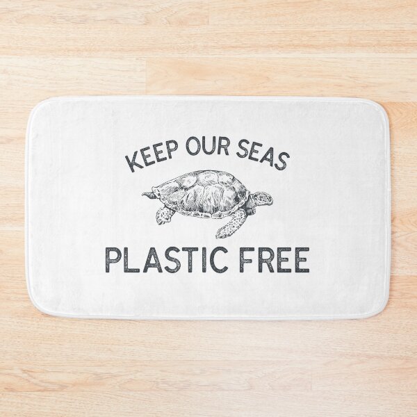 Artikelvorschau, Halten Sie unsere Meere Plastik frei, Schildkröte entworfen und verkauft von ecodesignco.
