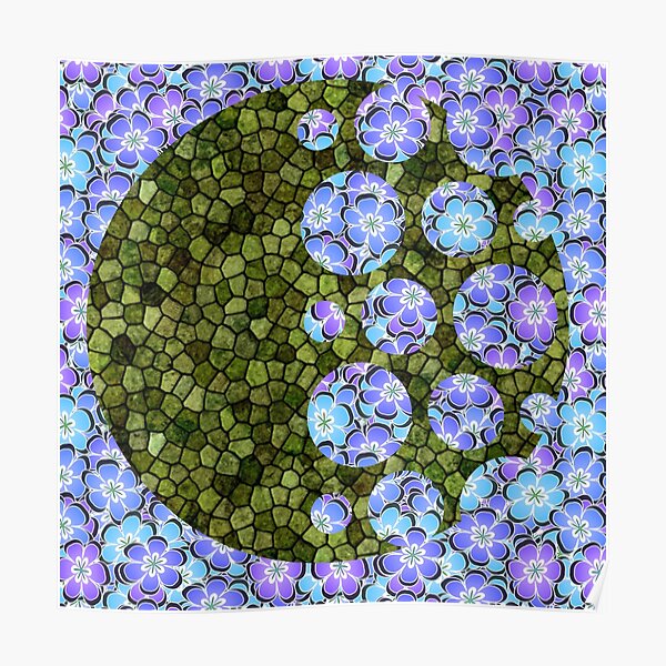 "floral folk art " Poster for Sale by sourav1993 | Redbubble
