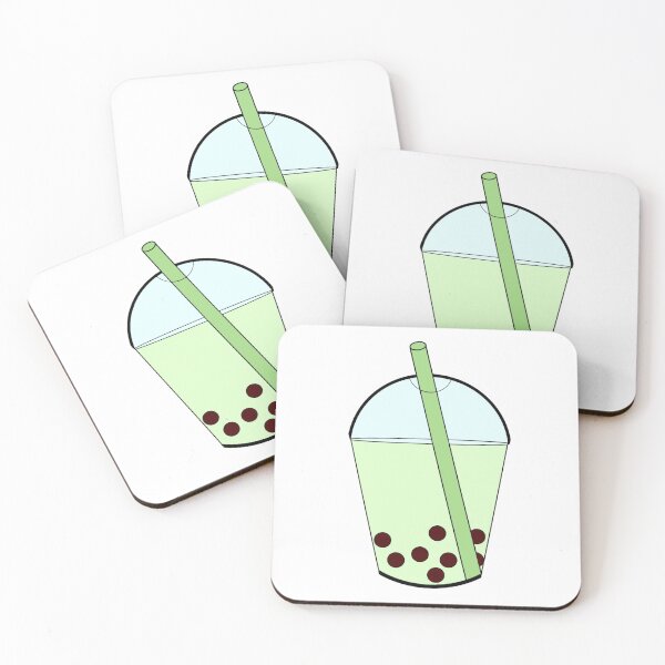 Item preview, Boba Bubble Tea Green designed and sold by kati-cat.