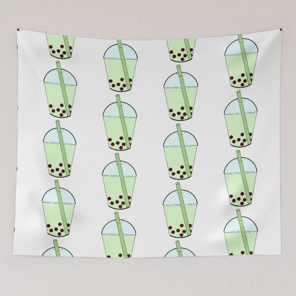 Item preview, Boba Bubble Tea Green designed and sold by kati-cat.