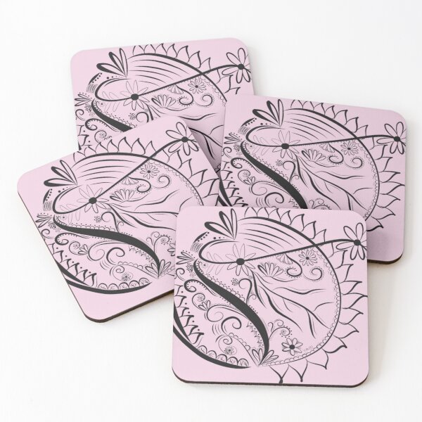 Item preview, HENNA - baby pink designed and sold by yaari.
