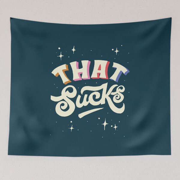 Item preview, That sucks artwork designed and sold by lettersbysid.