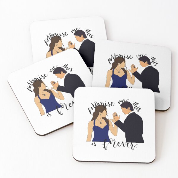 Item preview, Damon y Elena "Prométeme que esto es para siempre" designed and sold by Faithmichele.
