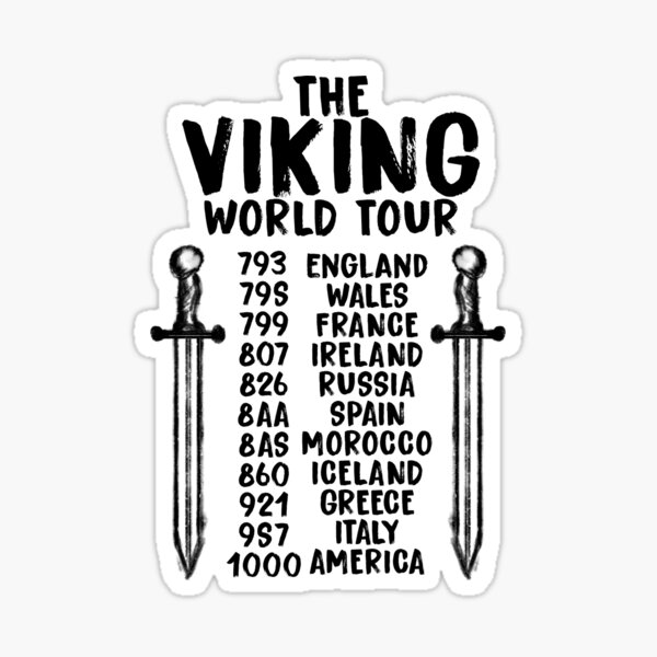 Item preview, The Viking World Tour designed and sold by EGIT.