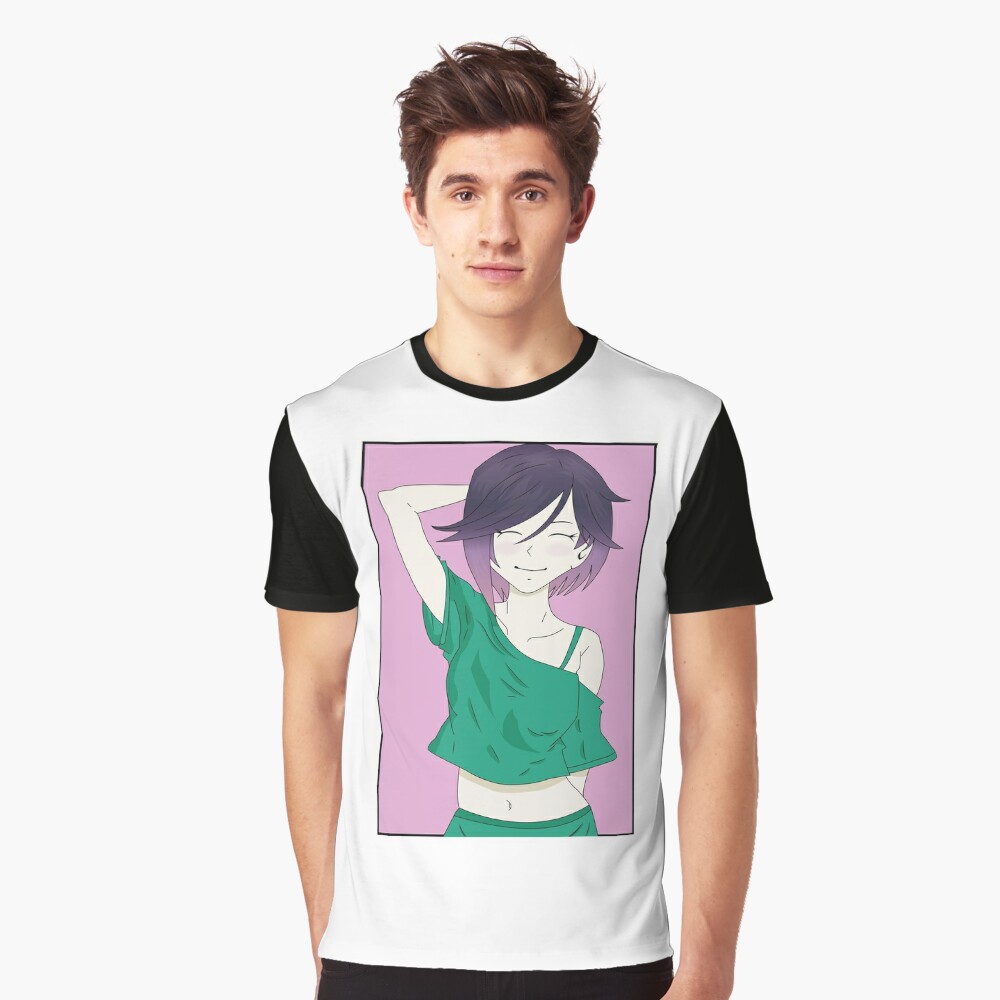 Art Girl T-Shirt drawing cute girl Anime Aesthetic Girls T-shirt