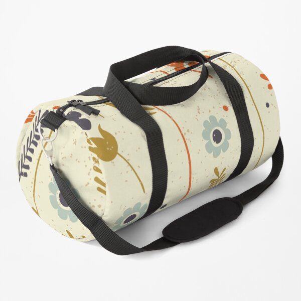Scandinavian Pattern Duffle Bag